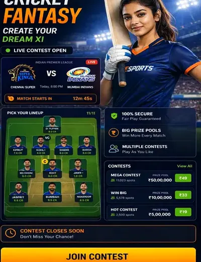 7gamesbetcasino (7 games bet casino) fantasy cricket & matchday visual 3
